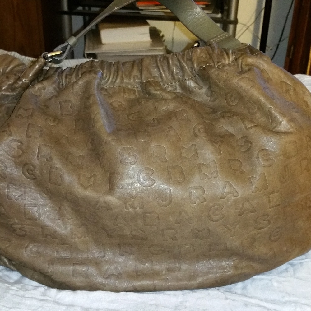 Marc Jacob embossed hobo style bag, large